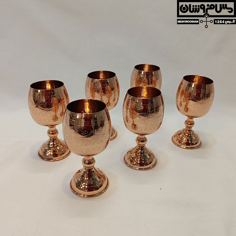 گیلاس مسی سایز ۲ مدل جامی (3) گیلاس مسی سایز ۲ مدل جامی 3 |