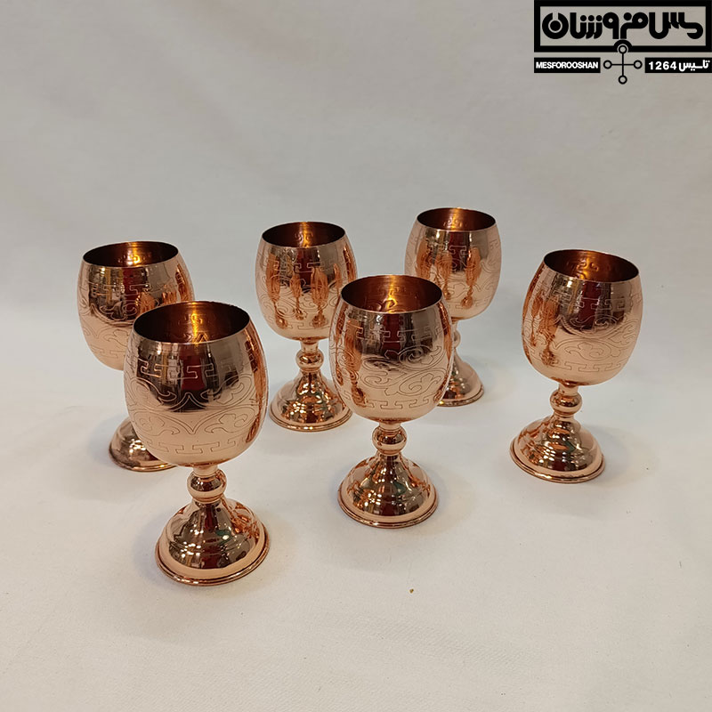 گیلاس مسی سایز ۲ مدل جامی (4) گیلاس مسی سایز ۲ مدل جامی 4 |