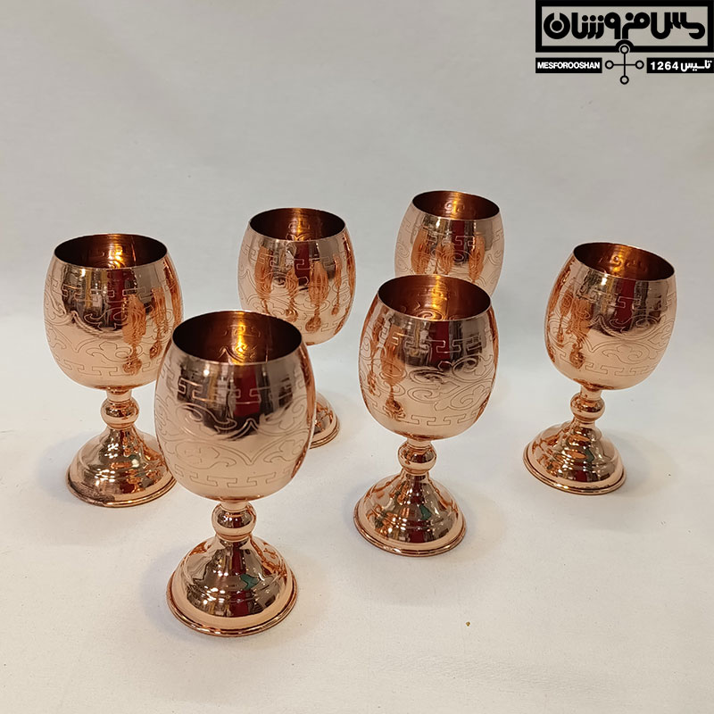 گیلاس مسی سایز ۲ مدل جامی (6) گیلاس مسی سایز ۲ مدل جامی 6 |