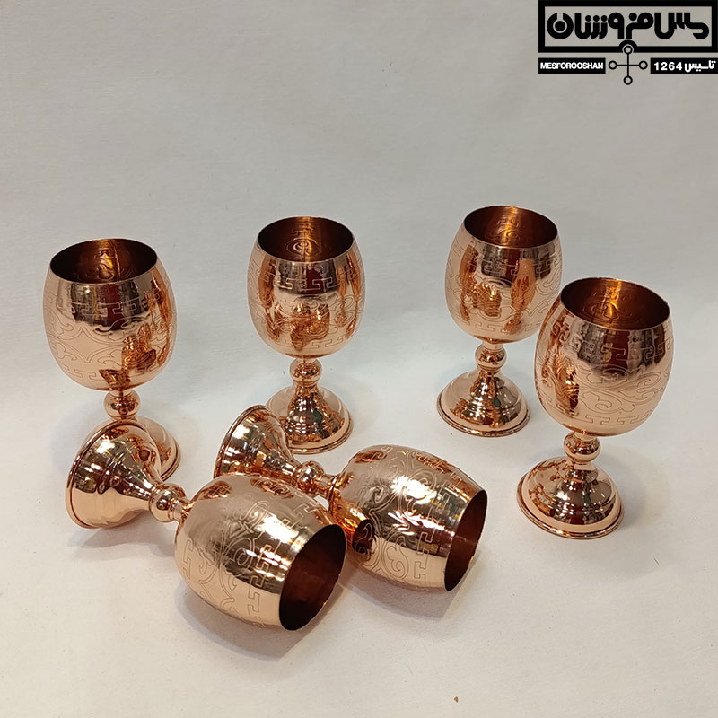 گیلاس مسی سایز ۲ مدل جامی (8) گیلاس مسی سایز ۲ مدل جامی 8 |