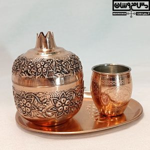 ست مسی شب یلدا مدل میزبانان گلنار 5 |