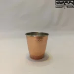 شات مسی چکشی زنجان مدل ویر، پیک مسی ۵۰ سی‌سی مناسب کافی‌شاپ برای شربت کنار اسپرسو و پذیرایی