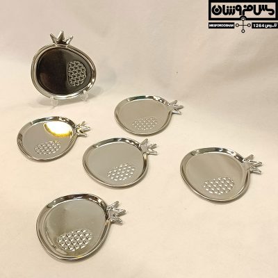 پیش دستی مسی آبکاری کروم مدل نارگرات 65 |