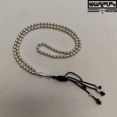 تسبیح روکش نقره